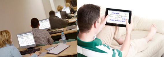 TinaCloud in school, PC, tablet